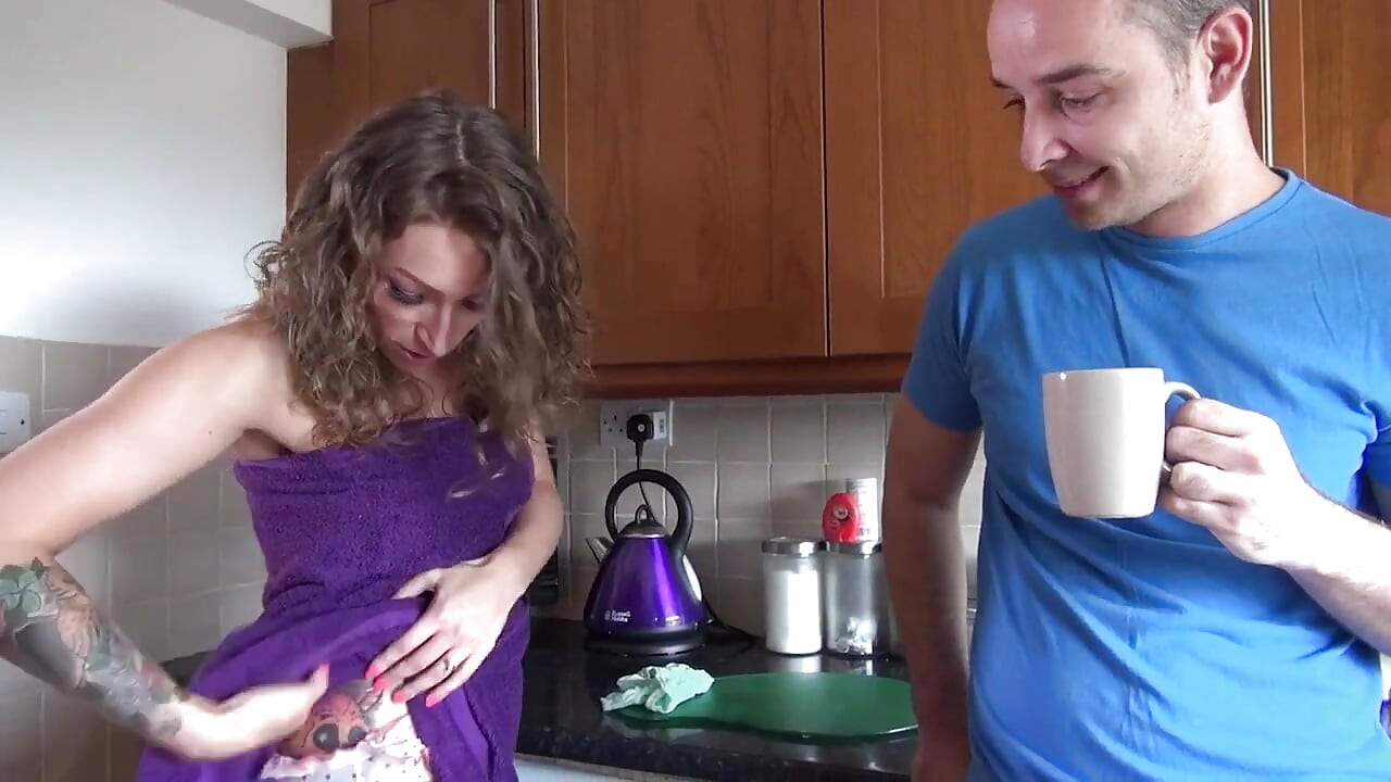 Tattoed babe gets fucked hard by her stepbrother
