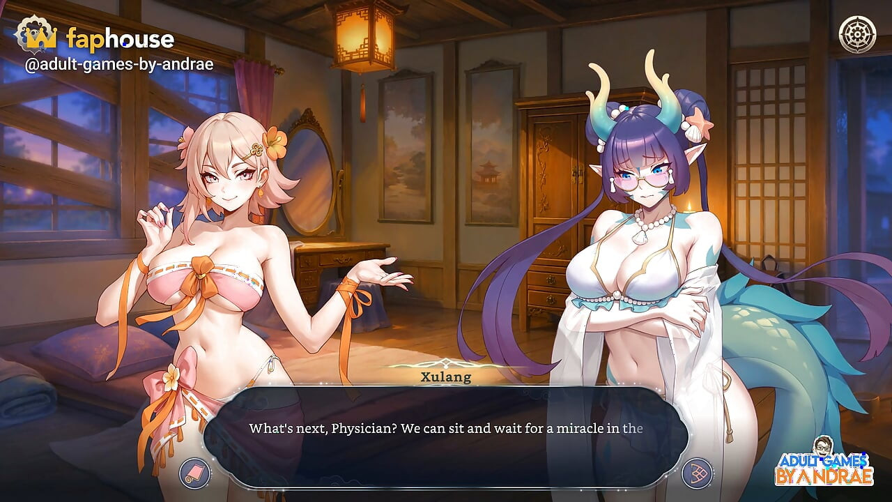 Harem Fantasy - Bikini Tales Dlc Gameplay Part 1: Xulang’s Cowgirl Sex H-scene