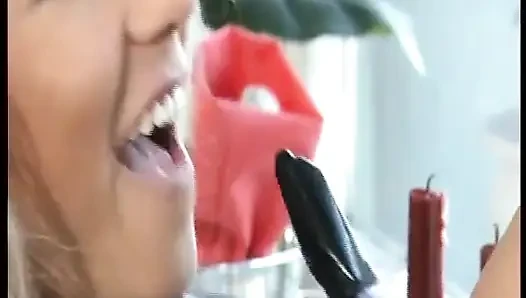 Adegan seks bondage lesbian bareng tante seksi jerman rambut pirang