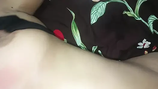 Boy learning how to make happy girl from his girlfriend