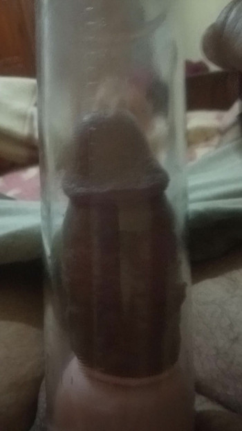 Big cock penis pump