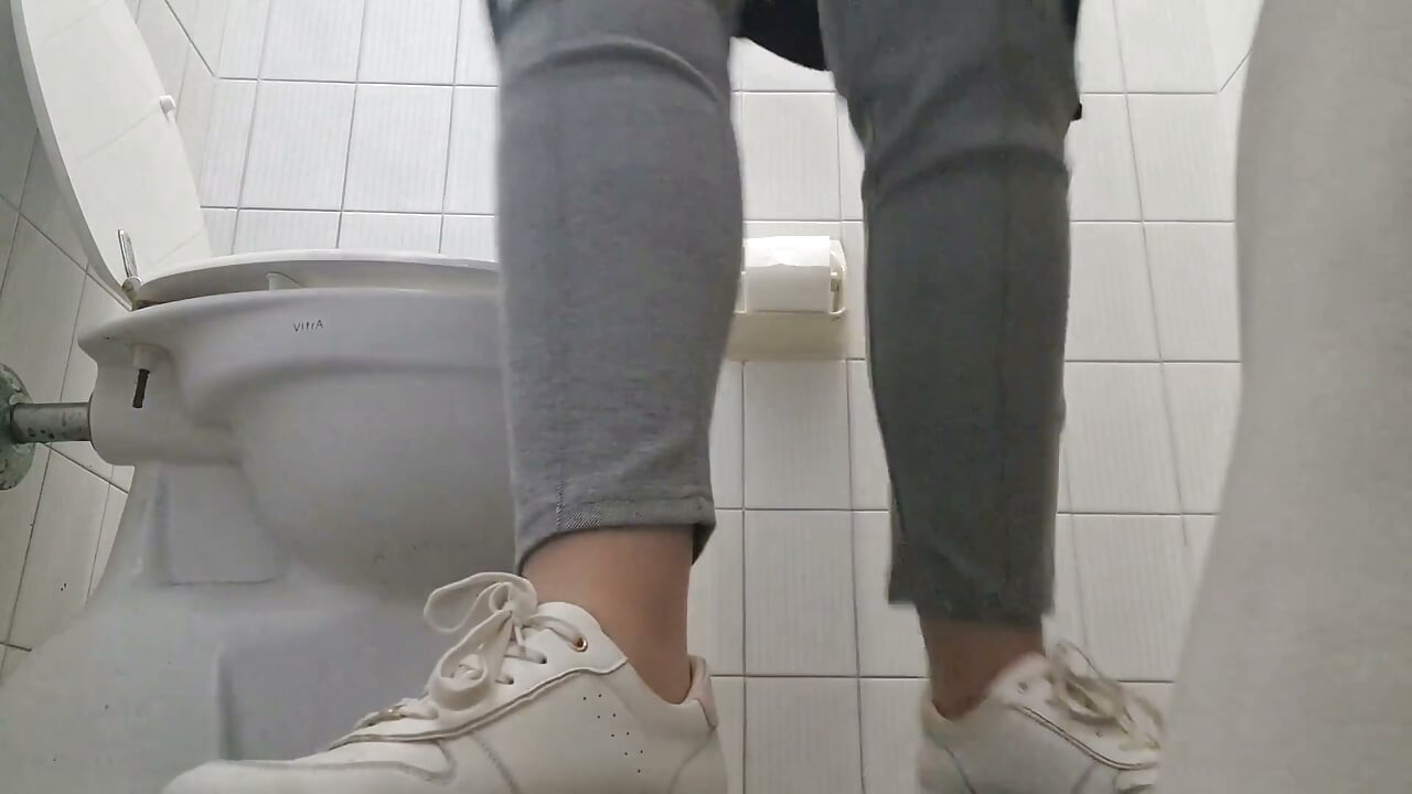 Restroom Tension Privacy Behind the Closed Door