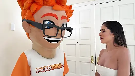 My Big Dick Destroyed Indra in Doggystyle at PornDudeCasting