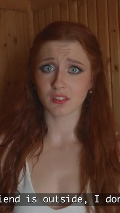 HUNT4K. The ginger took the money and gave me her tight pussy in the sauna | Clip 1
