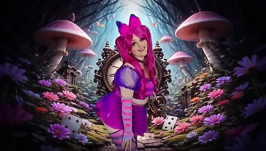 Grinley Gets Her Cream