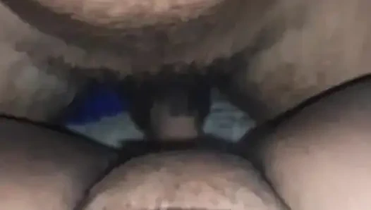 This maid waited for my wife to come out to tease me, I couldn't resist in that ass