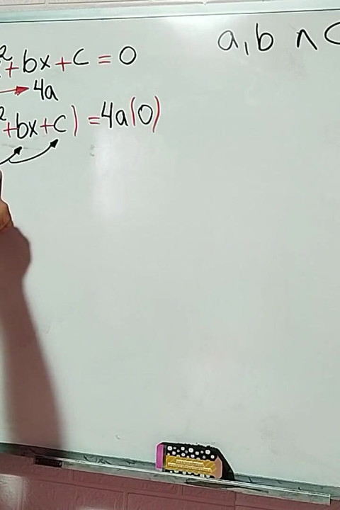 29 Algebra: Seksualna demonstracja równania drugiego stopnia