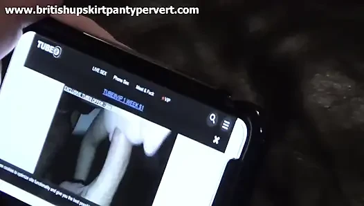 The British Panty Pervert visits a lovely English mature lady for some masturbation fun.