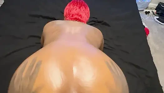 Big booty MILF creamy back shots from BBC