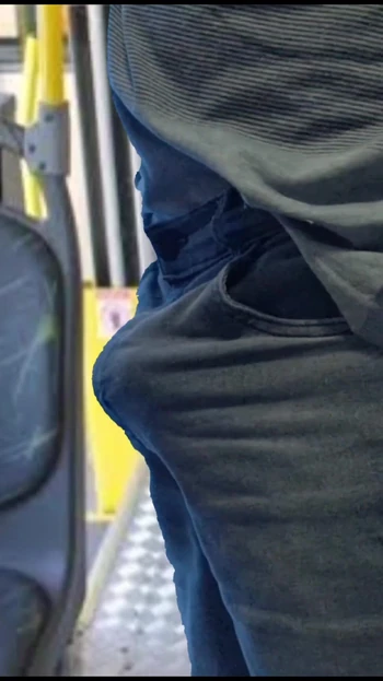 Unforgettable moment from "Student taking pervert's thigh on the bus"