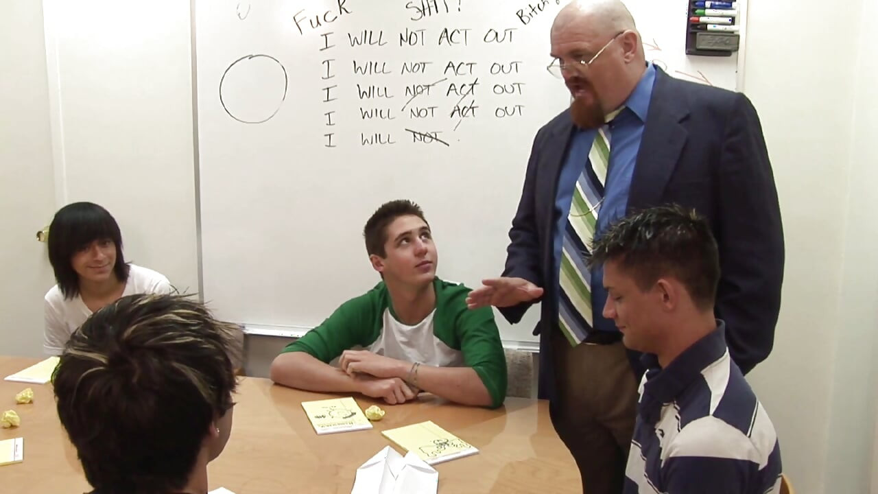 Principal Wood Spanks Nick Ryan