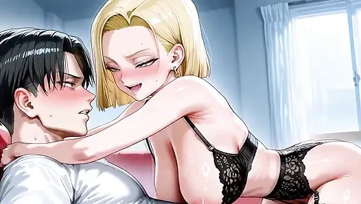 Levi (aot) X Android 18 (db)