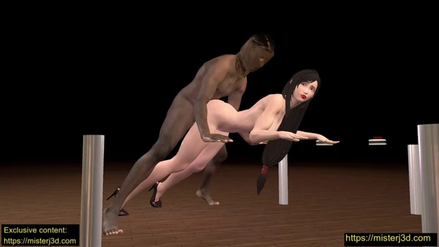 Tifa Needs A Bigger Partner In Doggy Position