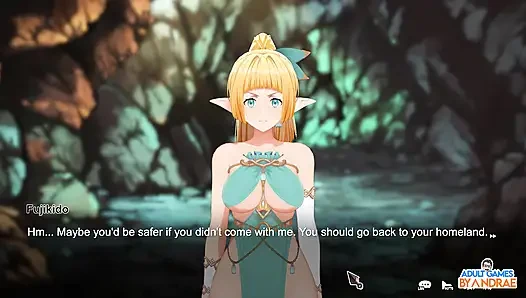 Melarikan diri, peri ninjaku! Gameplay 3d bagian 1