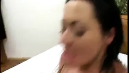 Sandra Romain getting a double anal