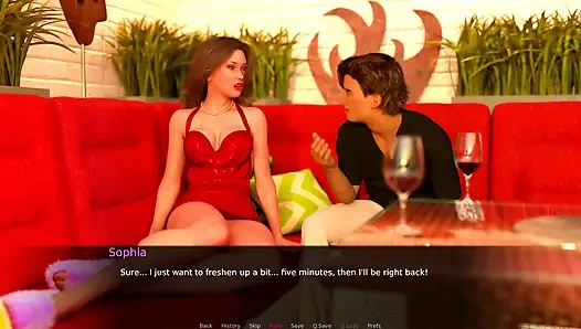 A Wife and Stepmother Real Fucking Sophia Playing with Big Dick Shamelessly in the Front of Liam