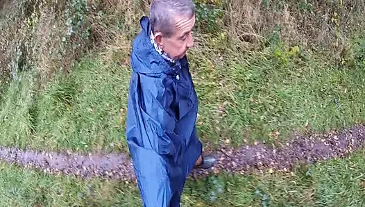 Rain Poncho Wank