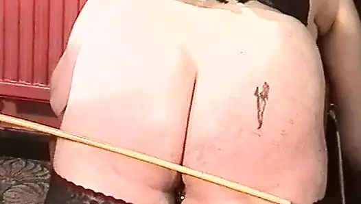 A 7 pound weight on my pussy while being tied up in the air