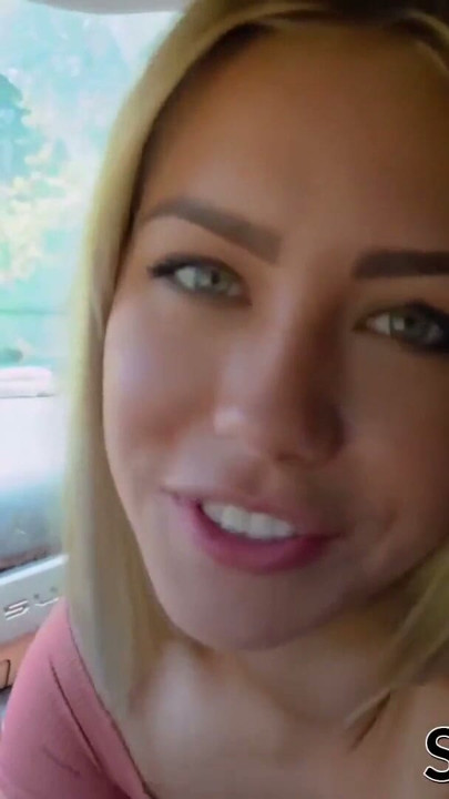 Daughter sucking stepdad off after a long drive with him | Clip 1