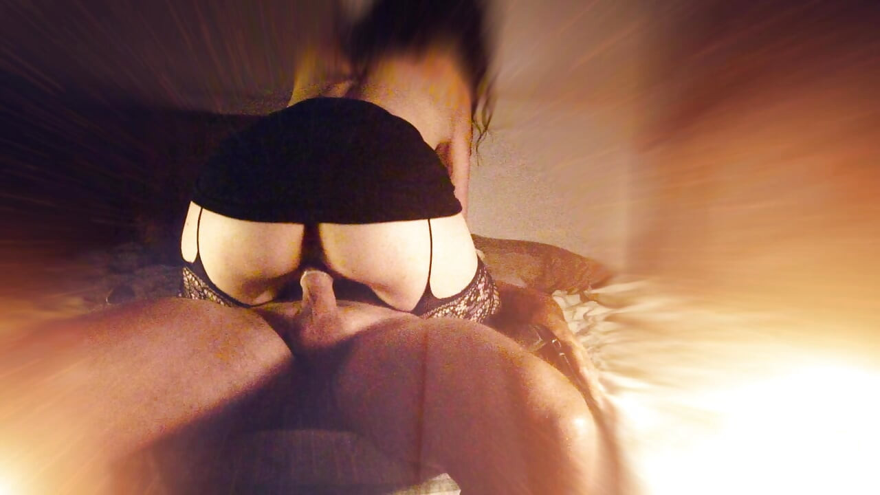 She languidly rides her s...'s big dick... Slow Motion