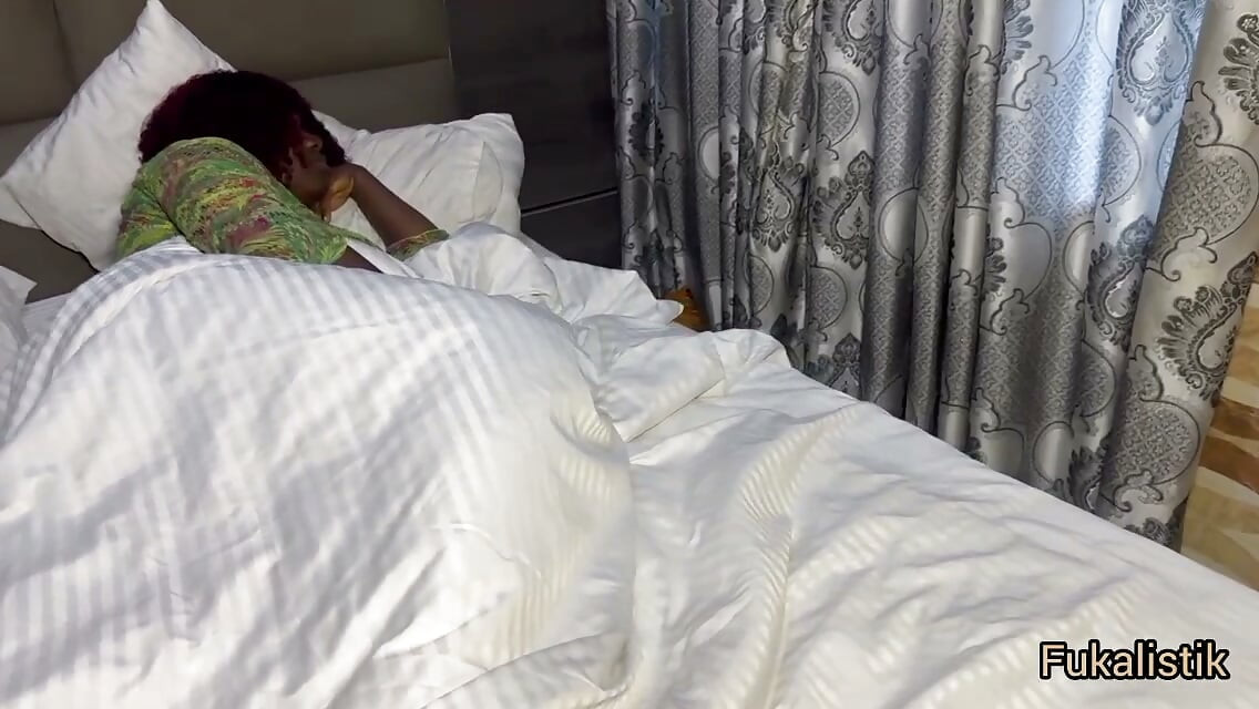 Big cock pervert caught sneaky fucking ebony busty housewife