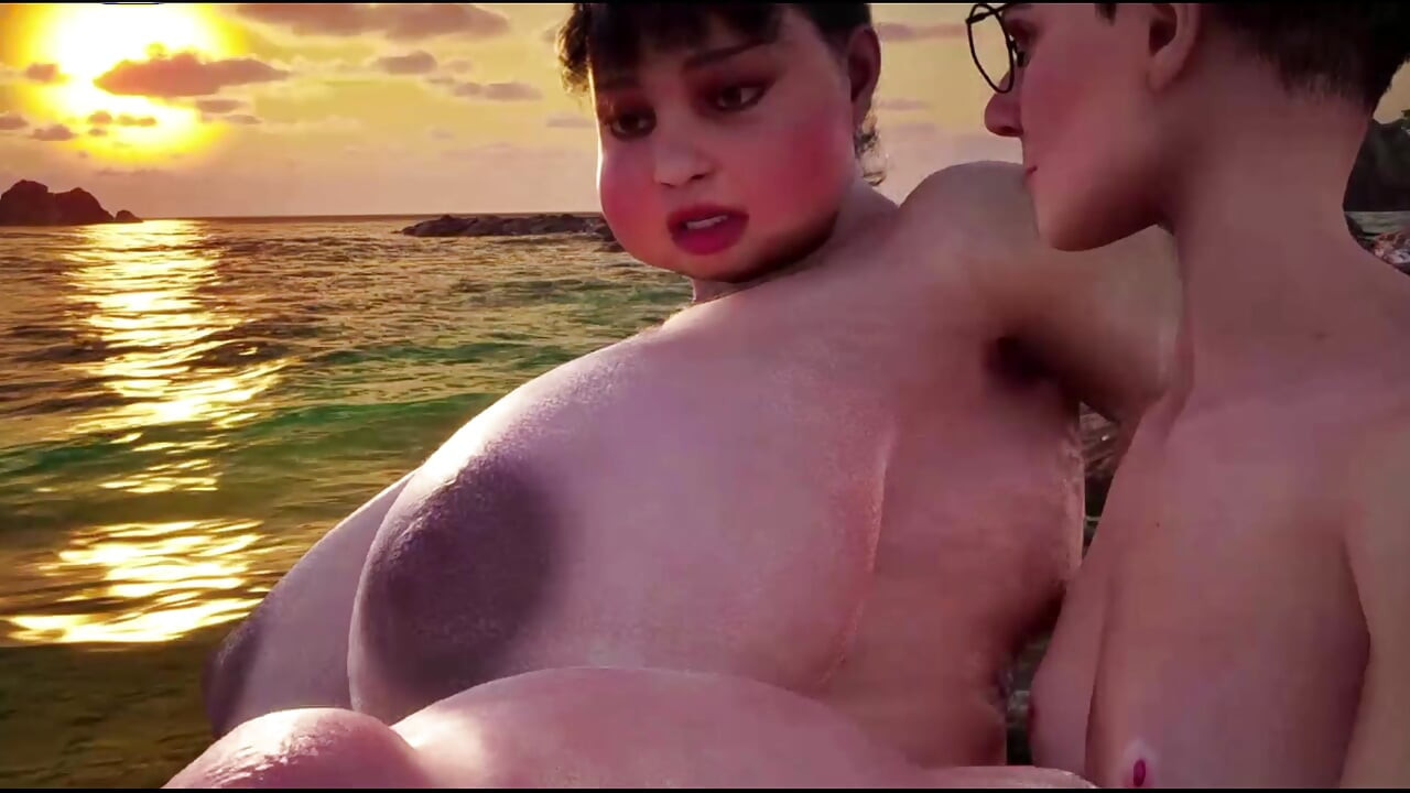 Tons of Butt and Tits Fat Slut Beach Fat Ass Mexican Girl Bananita