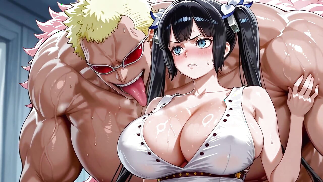 Doflamingo (op) X Hestia (danmachi)