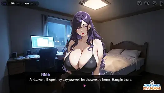 Ep2 Dominating Nina the Femme Fatale - My Horny Roomies