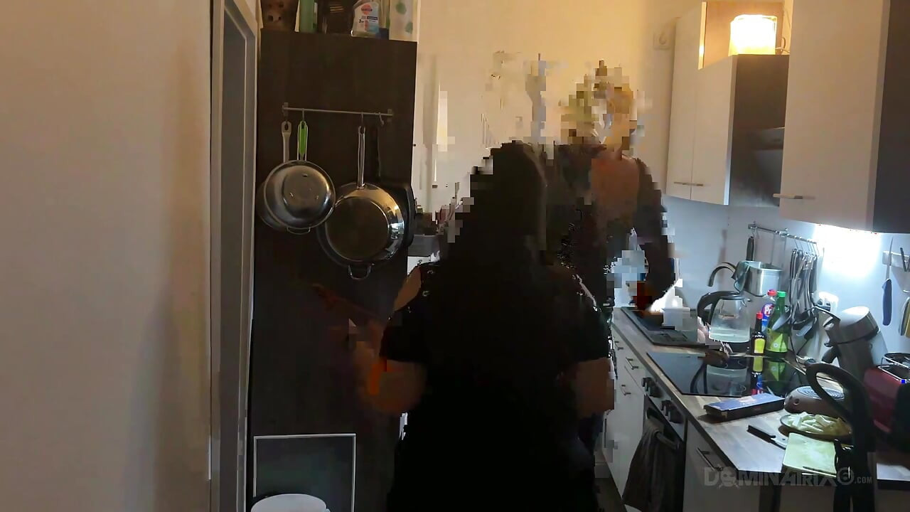 Kitchen Fisting Frenzy - Mature Sluts Stretched Wide Open