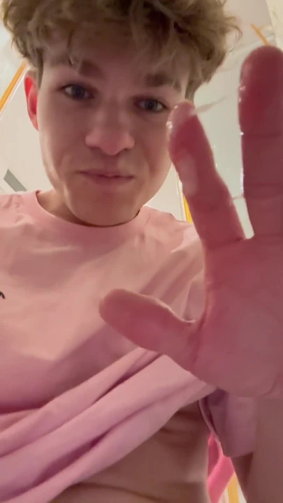 Emotional moment from "frosty shows off huge dick with massive cumshot"
