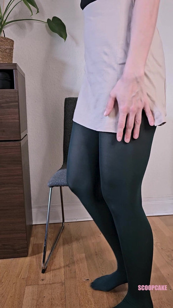 German Nylon Girl in pantyhose