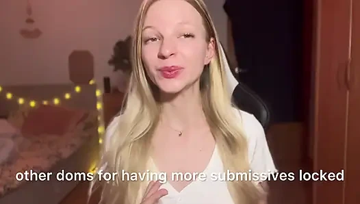 Last week 4 chastity encouragement - stay locked! LOCKTOBER