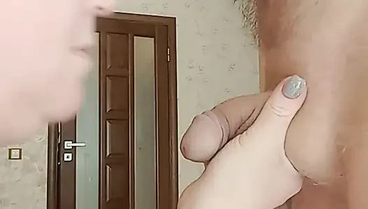 BBW MILF takes a deep blowjob and gets a mouthful of cum#4