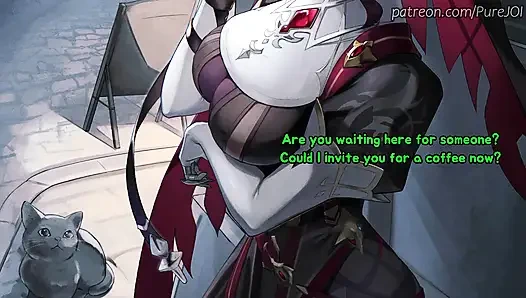 Rosaria from Genshin Impact makes your cock suffer (Edging JOI)