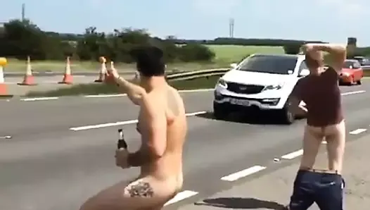 NAKED HITCHHIKERS ATTEMPT