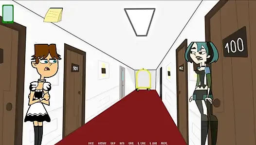 Total Drama Harem - Part 7 - Sexy Maid and the Handjob by Loveskysan