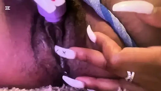 A lesbian masturbating for her stepbrother