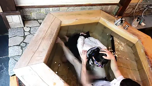 Dripping Uniform, Restrained in a Bathtub, off-campus Lesson