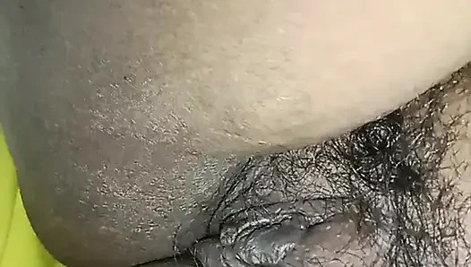 I stroked my wife's thick pussy.Part 1