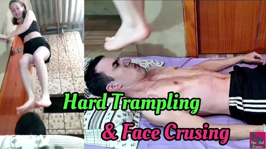 Beatriz Hard Trampling and Face Crushing