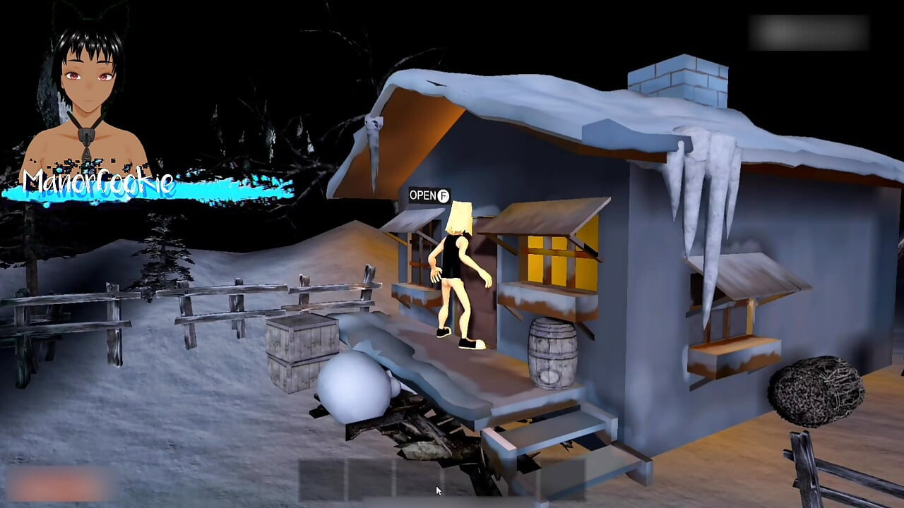 Fuckerman: jingle balls 3d - seks threesome bareng wanita hot 3d