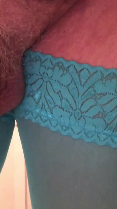 Spectacular moment from "Pissing, then I oum 2 times.. Crossdresser twists his nipples, drips precum, pisses, estims and"