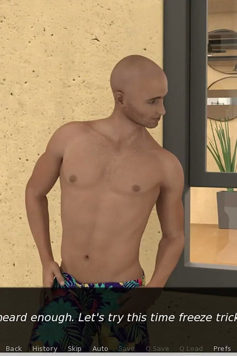 ATM Adventures -2 - Gameplay - Roleplay - Stepmom and Stepdaughter Time Stop While Doing Yoga and Get Fucked
