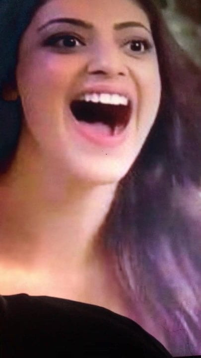 Kajal cum on Tribute video