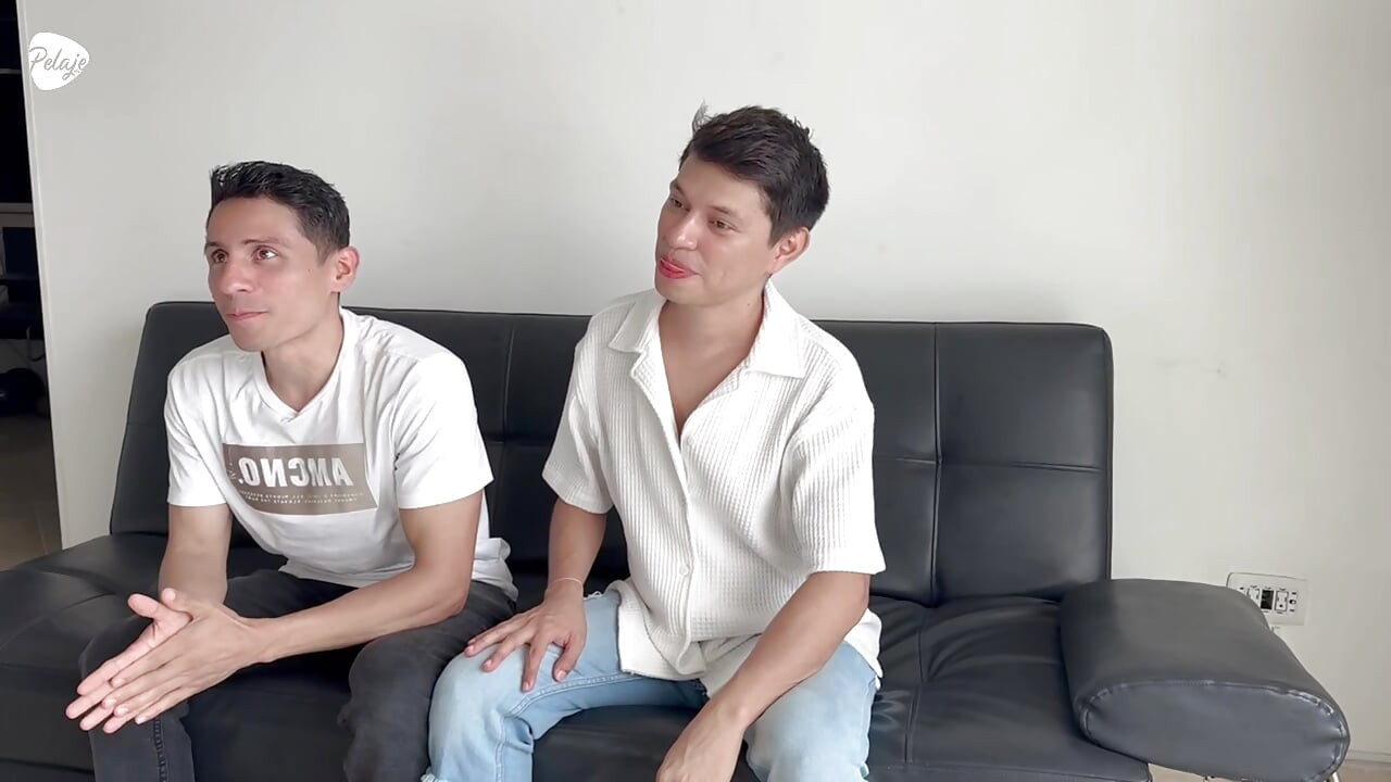 My first gay casting, I feel nervous and excited about what's to come and how he'll fuck me