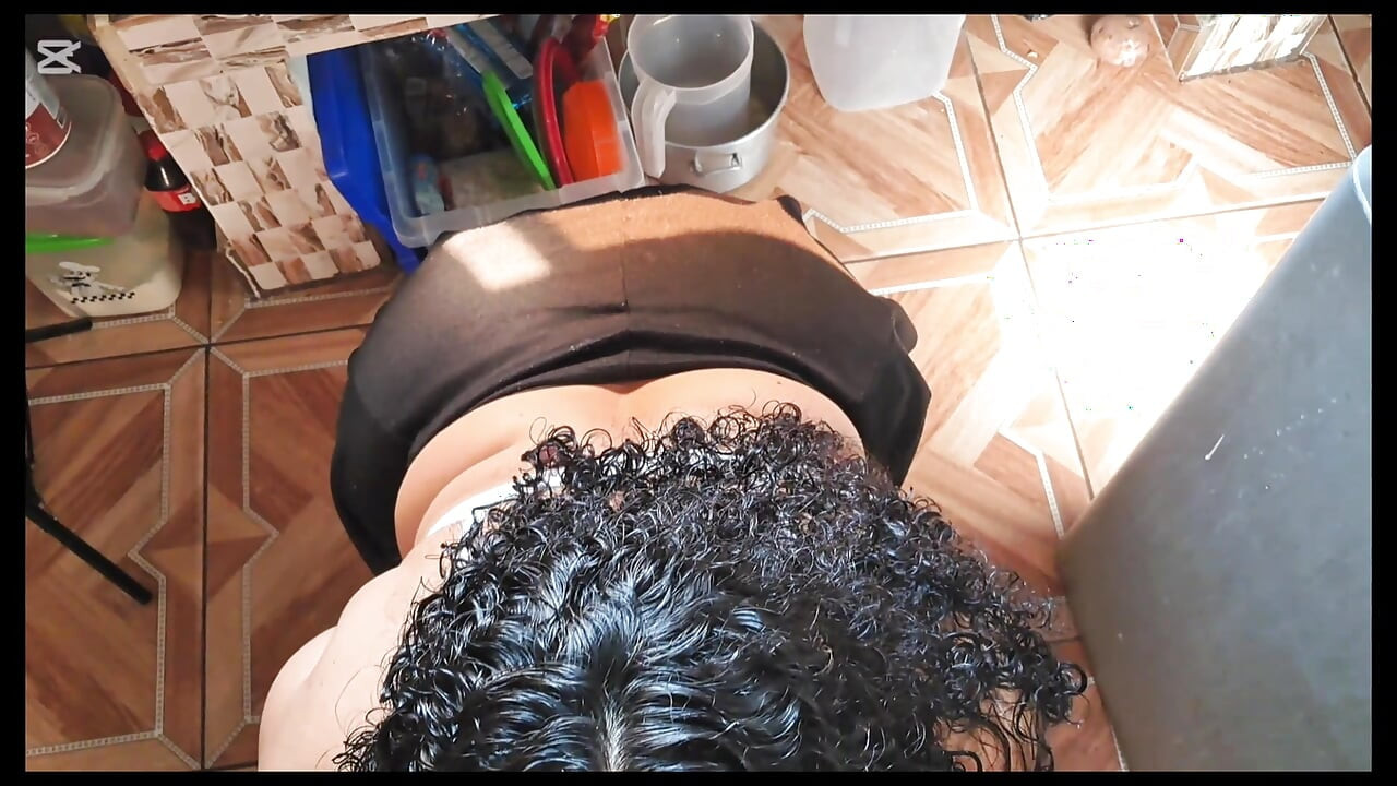 I find my mother-in-law stuck in the washing machine