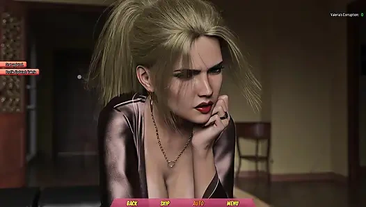 Hot wife won't pay house rent so she strip herself for landlord