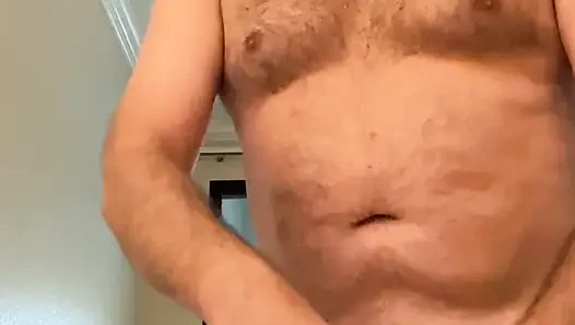 There is a big nasty cumshot at the end of this clip. Duke had a big mess to clean up