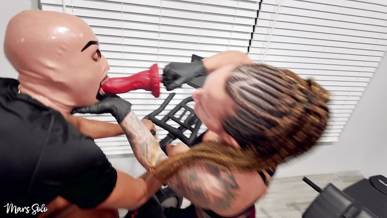Extrema sessão de treinamento pessoal duplo mars solo, o xxx slayer, físico afilado