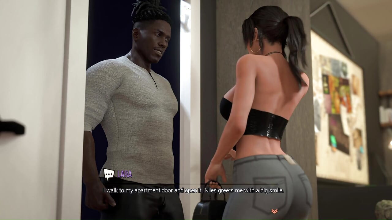 Seksi Lara Büyük Siyah Yaraklı Yan Kapılı Kaslı Bir Adam Tarafından Sikiliyor